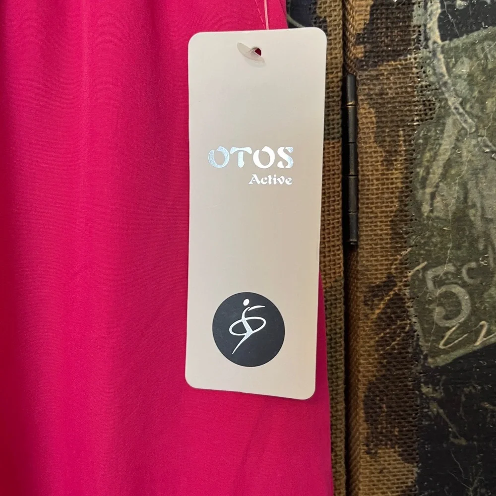 PANTS Cargo NEW TAGS Active wicking elastic stretch Size Large fuchsia hot pink